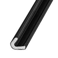 Уплотнитель Fuaro (Фуаро) самоклеящийся ADH/PPU-15x10mm, (ППУ 15х10 мм) BLACK черный 500m