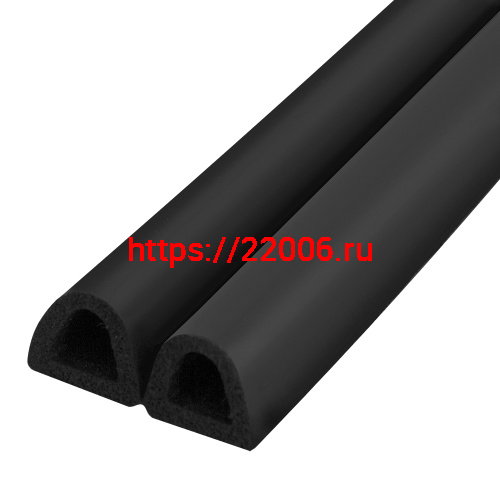 Уплотнитель Fuaro (Фуаро) самоклеящийся ADH/D-14x12mm, BLACK черный 120m Уплотнитель Fuaro (Фуаро) самоклеящийся ADH/D-14x12mm, BLACK черный 120m