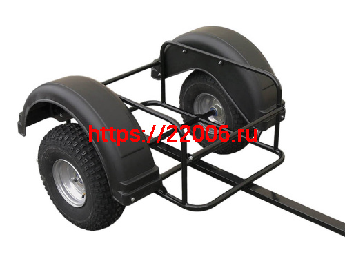 Прицеп для мотовездехода (ИТМ) колеса 8", БЕЗ СЦЕПКИ, без корыта, корыто отдельно код. 38490 Прицеп для мотовездехода (ИТМ) колеса 8", БЕЗ СЦЕПКИ, без корыта, корыто отдельно код. 38490