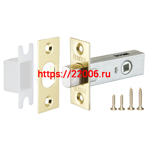 Задвижка Punto (Пунто) врезная METDB-45 (DB-45) GP золото Задвижка Punto (Пунто) врезная METDB-45 (DB-45) GP золото