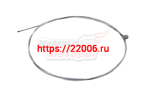 Трос переднего тормоза Вело 900 мм (19-ти жильный) без оплетки Трос переднего тормоза Вело 900 мм (19-ти жильный) без оплетки