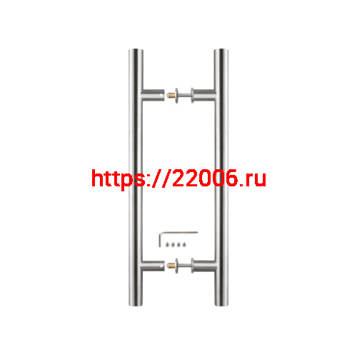 Ручка-скоба Fuaro (Фуаро) PULL.PH25/300.22 INOX 304 (PH-22-25/300-INOX) фото 5
