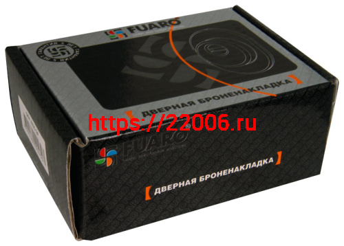 Броненакладка Fuaro (Фуаро) DEF 4825 SG МАТ ЛАТУНЬ фото 2