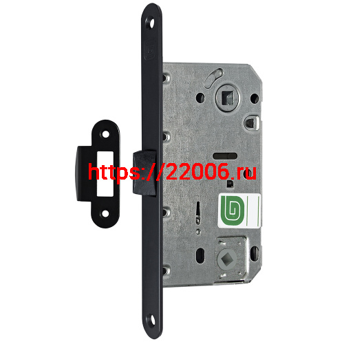 Защелка Guardian (Гардиан) межкомнатная Soft 1P BL, черный /123:5958/ Защелка Guardian (Гардиан) межкомнатная Soft 1P BL, черный /123:5958/