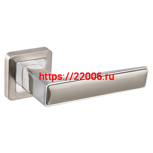 Ручка Fuaro (Фуаро) раздельная K.XM52.DENVER (DENVER XM) SN/CP-3 матовый никель/хром Ручка Fuaro (Фуаро) раздельная K.XM52.DENVER (DENVER XM) SN/CP-3 матовый никель/хром