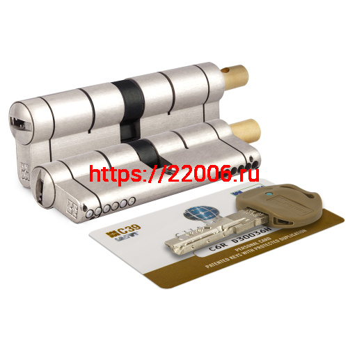 Цилиндровый механизм Mottura (Моттура) под вертушку C39F363601C5 (72 мм/31+10+31), МАТ.НИКЕЛЬ Цилиндровый механизм Mottura (Моттура) под вертушку C39F363601C5 (72 мм/31+10+31), МАТ.НИКЕЛЬ