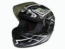 Мотошлем THH TS-39 №10 black/silver (M)