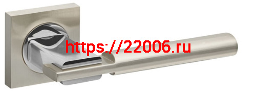 Ручка Fuaro (Фуаро) раздельная K.KM52.JAZZ (JAZZ KM) SN/CP-3 матовый никель/хром Ручка Fuaro (Фуаро) раздельная K.KM52.JAZZ (JAZZ KM) SN/CP-3 матовый никель/хром