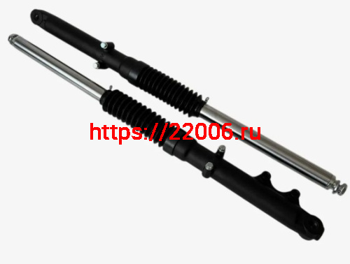 Перья передней вилки Альфа RX-125 d-12 мм (диск. тормоз)