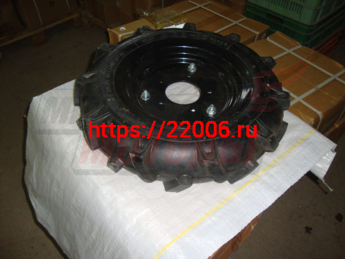 Колесо МБ 4,00-10 "Ёлочка" в сборе с диском (5отв.) Колесо МБ 4,00-10 "Ёлочка" в сборе с диском (5отв.)