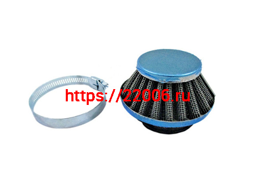 Фильтр воздушный нулевого сопротивления (тарелка) d-42мм Фильтр воздушный нулевого сопротивления (тарелка) d-42мм