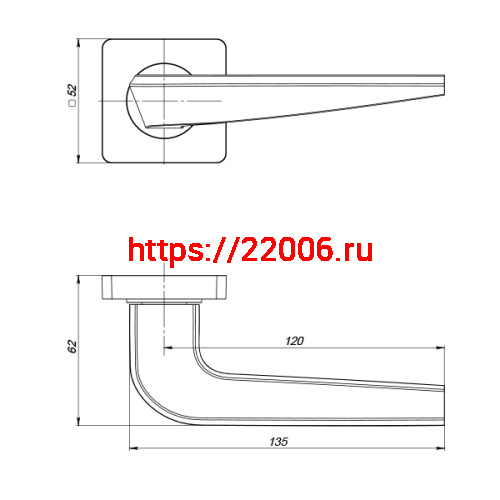 Ручка Punto (Пунто) раздельная K.ZQ51.BIO (BIO ZQ) GR-23 графит фото 2 Ручка Punto (Пунто) раздельная K.ZQ51.BIO (BIO ZQ) GR-23 графит фото 2