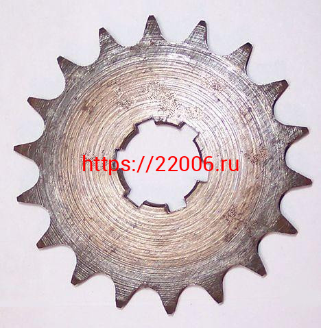 Звезда ведущая Ява (18 зубьев) Звезда ведущая Ява (18 зубьев)