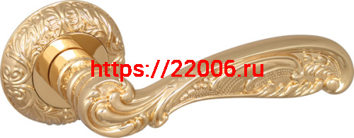 Ручка Fuaro (Фуаро) раздельная R.SM58.BRILLIANT (BRILLIANT SM) GOLD-24 золото 24К