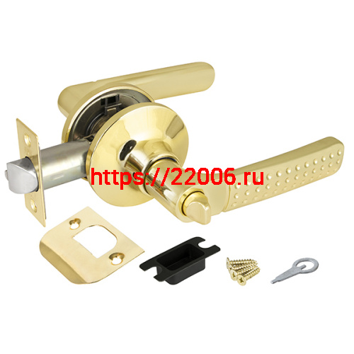 Ручка Punto (Пунто) защелка DK626 PB-BK (6026 PB-B) (фик.) золото Ручка Punto (Пунто) защелка DK626 PB-BK (6026 PB-B) (фик.) золото