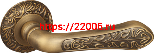 Ручка Fuaro (Фуаро) раздельная R.SM58.MONARCH (MONARCH SM) AB-7 матовая бронза Ручка Fuaro (Фуаро) раздельная R.SM58.MONARCH (MONARCH SM) AB-7 матовая бронза