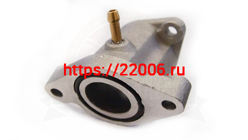 Патрубок впускной YBR125 (коллектор впускной) алл. Патрубок впускной YBR125 (коллектор впускной) алл.