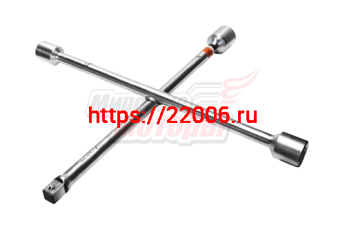 Ключ баллонный "крест" 17х19х21х1/2" усиленный ТЕХНИК 76865-Т Ключ баллонный "крест" 17х19х21х1/2" усиленный ТЕХНИК 76865-Т