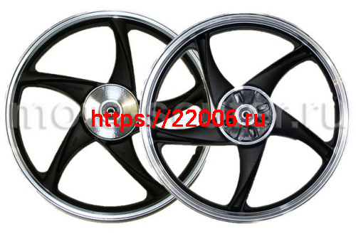 Диски колеса 17" передний + задний литой ТИП1 Диски колеса 17" передний + задний литой ТИП1