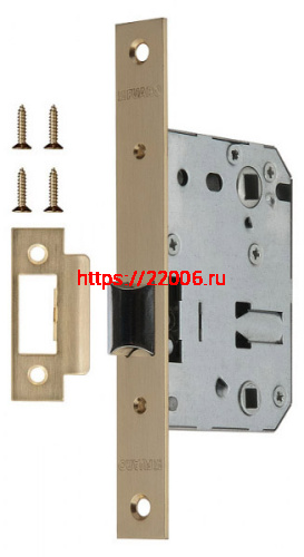Защелка Fuaro (Фуаро) врезная METF72-50 (F72-50) SG мат.золото Защелка Fuaro (Фуаро) врезная METF72-50 (F72-50) SG мат.золото
