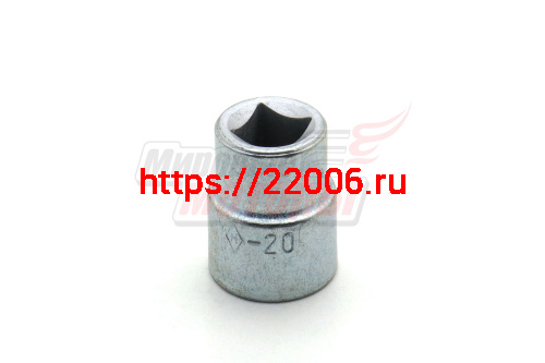 Головка 20мм 1/2" 6гр Головка 20мм 1/2" 6гр