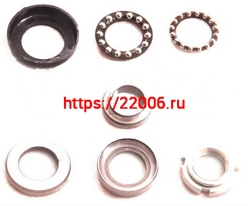 Подшипник рулевой колонки комплект TTR125 Подшипник рулевой колонки комплект TTR125