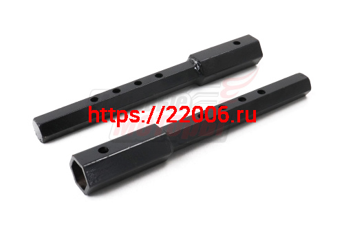 Удлинитель к грунтозацепам МБ 6-гранник двухстор. S-24/S-24 (ПАРА) 267мм (Forza, Weima, Хопер) Удлинитель к грунтозацепам МБ 6-гранник двухстор. S-24/S-24 (ПАРА) 267мм (Forza, Weima, Хопер)