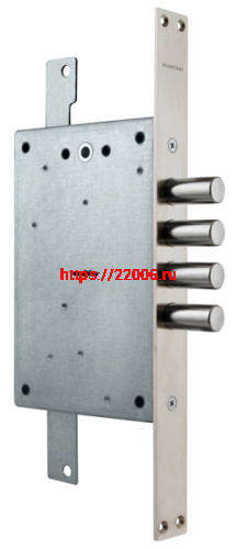 Замок Guardian (Гардиан) врезной сувальдный ЗВ 20.02 Т с тягами, 5 кл. (длинный кл. 54 мм) /123:223:3/