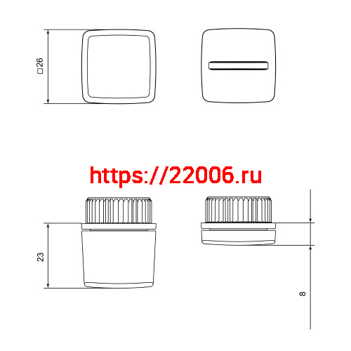 Ручка Punto (Пунто) поворотная BK6.K.EL.Q27 SSG-39 сатин.золото фото 2