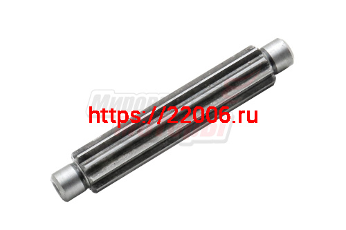 Вал промежуточный шлицевой редуктора МК-200 "Нева" (005.65.0443) Вал промежуточный шлицевой редуктора МК-200 "Нева" (005.65.0443)