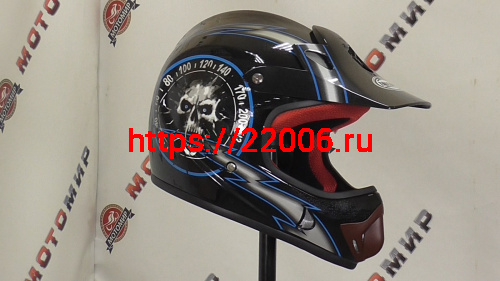 Шлем детский кроссовый FALCON XZС03, размер M (57-58) фото 2 Шлем детский кроссовый FALCON XZС03, размер M (57-58) фото 2