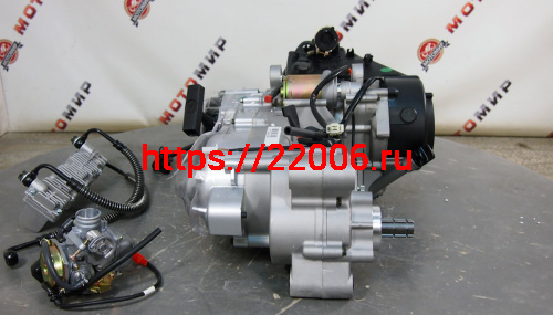 Двигатель Dingo150 (STELS Капитан) 4х такт.150 см3 157QMJ (GY6-150) моноблок с редуктором в сборе. фото 2 Двигатель Dingo150 (STELS Капитан) 4х такт.150 см3 157QMJ (GY6-150) моноблок с редуктором в сборе. фото 2