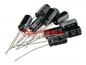 10V 100uF Конденсатор 10V 100uF Конденсатор