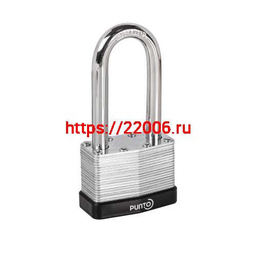 Замок Punto (Пунто) навесной PK-6550L 3 key англ. длиная дужка фото 2 Замок Punto (Пунто) навесной PK-6550L 3 key англ. длиная дужка фото 2