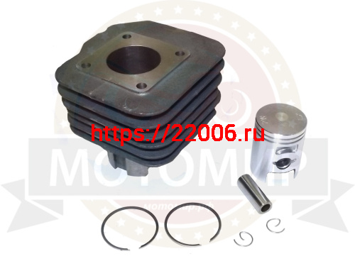 Поршневая группа HONDA DIO 50 AF18/25/27/28, Tact 24/30/31/51/ Lead 20 палец 12мм (39 мм) в сборе фото 2 Поршневая группа HONDA DIO 50 AF18/25/27/28, Tact 24/30/31/51/ Lead 20 палец 12мм (39 мм) в сборе фото 2