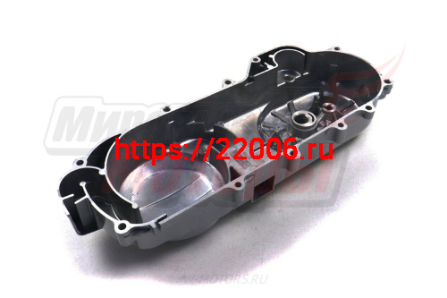 Крышка картера левая (вариатора) (139QMB) голая R12" серебристая фото 3 Крышка картера левая (вариатора) (139QMB) голая R12" серебристая фото 3