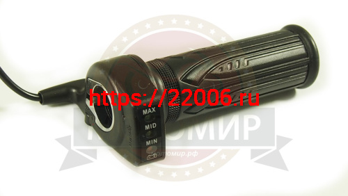 Ручка газа эл.квадроцикла + ручка левая 36W (NITRO 800Вт) фото 3