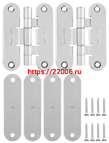 Петля Armadillo (Армадилло) универсальная OPTIMUM Mini SC Мат. хром фото 3 Петля Armadillo (Армадилло) универсальная OPTIMUM Mini SC Мат. хром фото 3