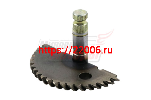 Вал кикстартера 10" с сектором двиг.4х такт.корот. (FT50QT-4, 4А, 10, 18) Вал кикстартера 10" с сектором двиг.4х такт.корот. (FT50QT-4, 4А, 10, 18)