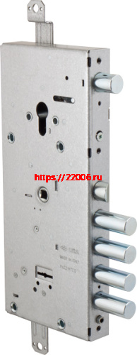 Замок Cisa (Чиза) врезной двухсистемный NEW CAMBIO FACILE 57.966.48 (тех. упаковка), ключ 44 мм