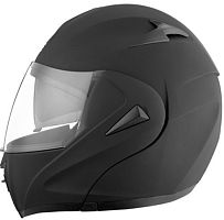 Мотошлем VIRTUE MD-808 трансформер с визором черный матовый (L)