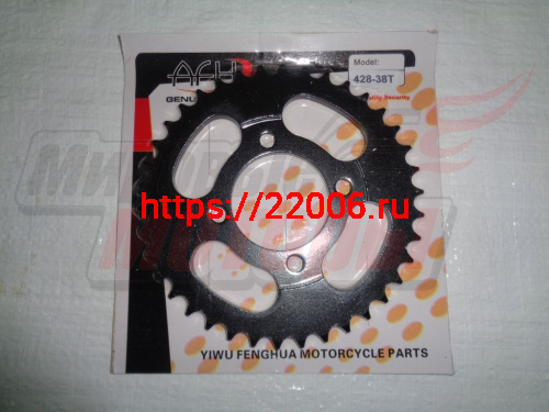 Звезда ведомая 38z (428) SIGMA SPORT (WM) (см. Alpha) на колесо 17 Звезда ведомая 38z (428) SIGMA SPORT (WM) (см. Alpha) на колесо 17