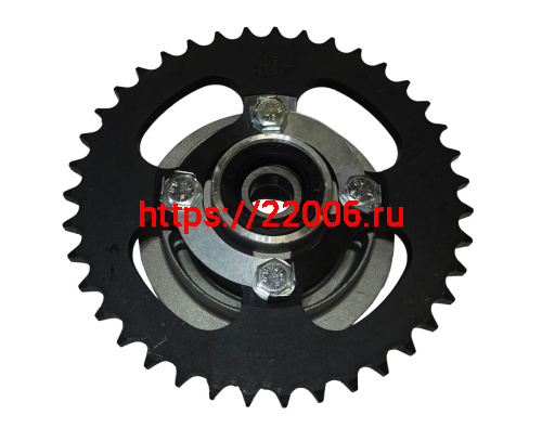 Звезда 39 зуб. (428) (d54mm - 4 x 49mm) цепи задняя Альфа в сборе с основанием фото 2