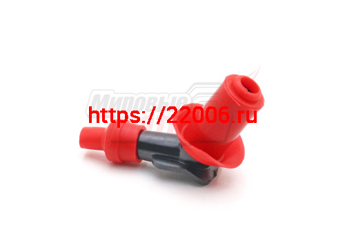 Колпачок высоковольтный скутер 4-х тактн., Honda DIO (120 град.) КРАСНЫЙ (ТЮНИНГ) Колпачок высоковольтный скутер 4-х тактн., Honda DIO (120 град.) КРАСНЫЙ (ТЮНИНГ)