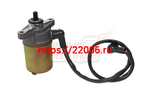 Электростартер 139QMB(50-80 см3) FT50QT-4A,-10,-18(4-х тактники;вал 10 шлицев,d7 мм) Электростартер 139QMB(50-80 см3) FT50QT-4A,-10,-18(4-х тактники;вал 10 шлицев,d7 мм)