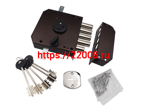 Замок Mettem (Меттэм) накладной ЗН4 032.1.1 (правый), 5 кл. фото 3 Замок Mettem (Меттэм) накладной ЗН4 032.1.1 (правый), 5 кл. фото 3