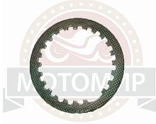 Диск сцепления CG/CB, YX140-160, YBR125 (156FMI-162FMJ) Хантер (82*90/110*1,2мм 24ш) (металл. 4 шт)