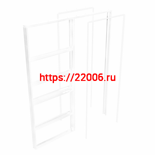 Комплект Armadillo (Армадилло) для обрамления пенала SLD.Comfort-PENAL frame 900/2300 WH Комплект Armadillo (Армадилло) для обрамления пенала SLD.Comfort-PENAL frame 900/2300 WH