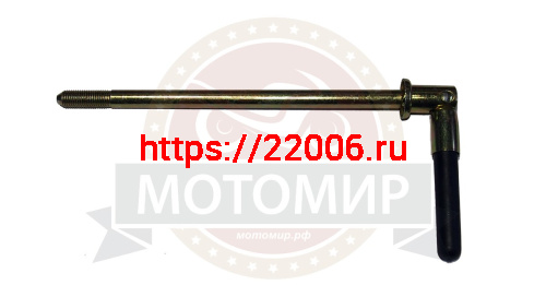 Болт ручной М10*187мм крепления передней подвески снегоход DINGO T125/150 фото 2