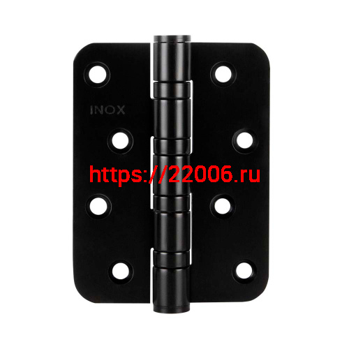 Петля Fuaro (Фуаро) из нержавейки универсальная IN4400U-R10 INOX black (4BB-R10 102х76х3) NoLogo Петля Fuaro (Фуаро) из нержавейки универсальная IN4400U-R10 INOX black (4BB-R10 102х76х3) NoLogo